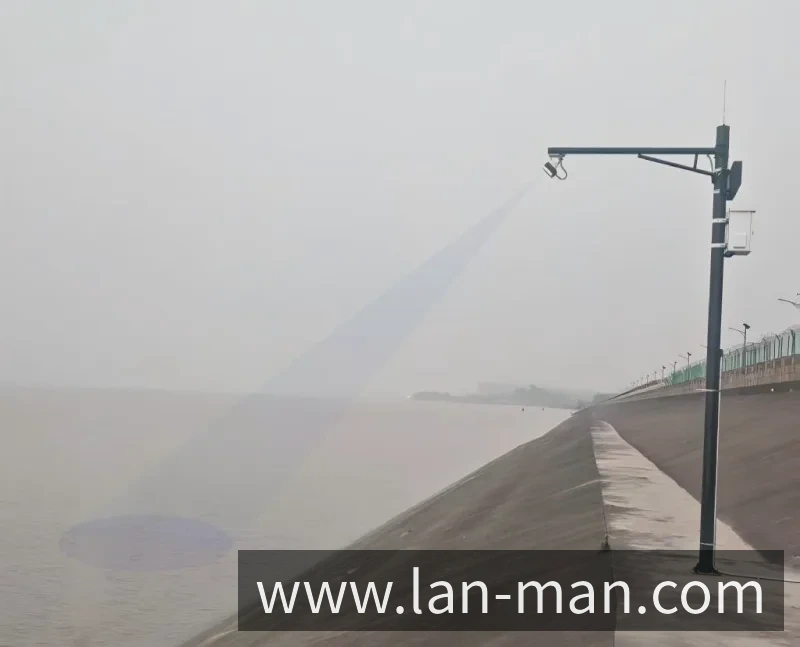 枯水期河道水位测不准？蓝曼毫米波斜测雷达让低水位也测得准